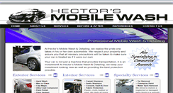 Desktop Screenshot of hectorsmobilewash.com